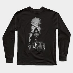 Graphic Vintage Erykah Music Lover Gifts Long Sleeve T-Shirt